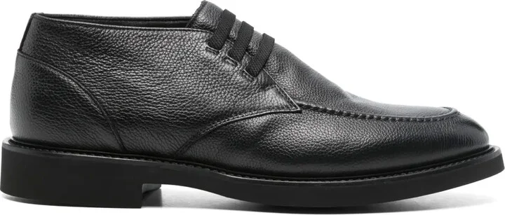 leather Derby shoes