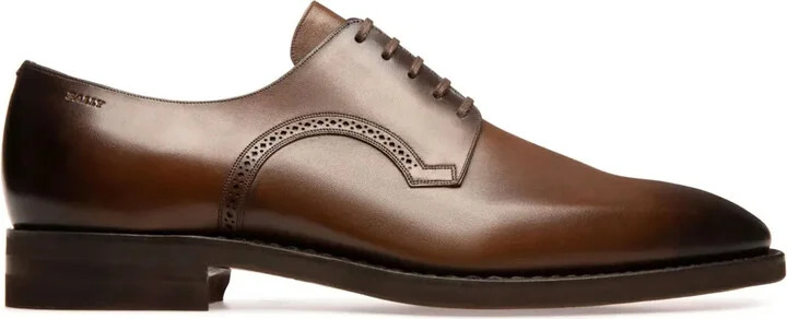 leather Derby shoes
