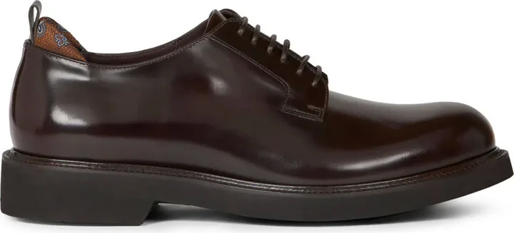 leather Derby shoes