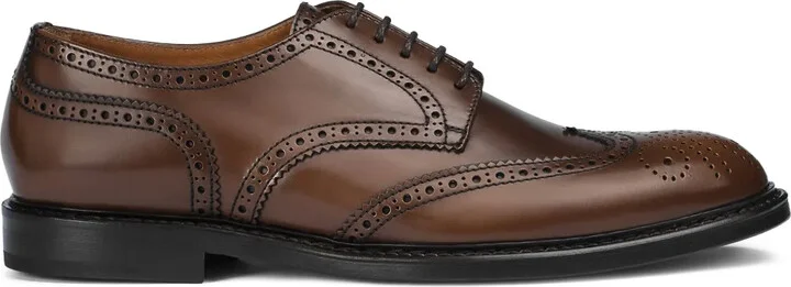 leather Derby shoes