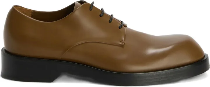 leather Derby shoes