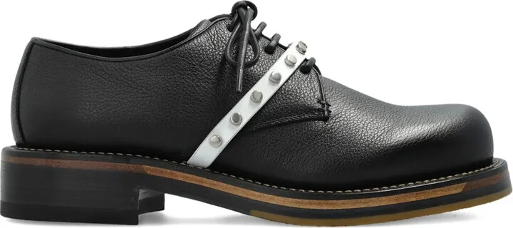 leather Derby shoes