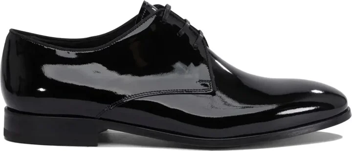 leather Derby shoes