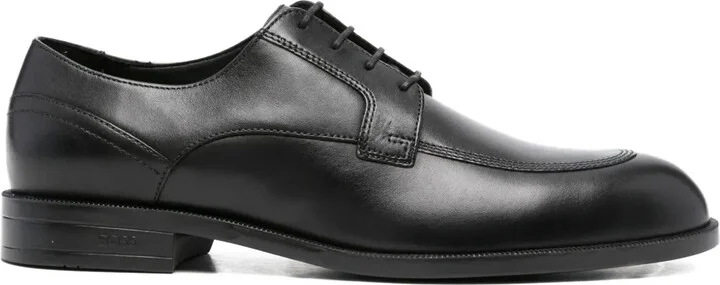 leather Derby shoes