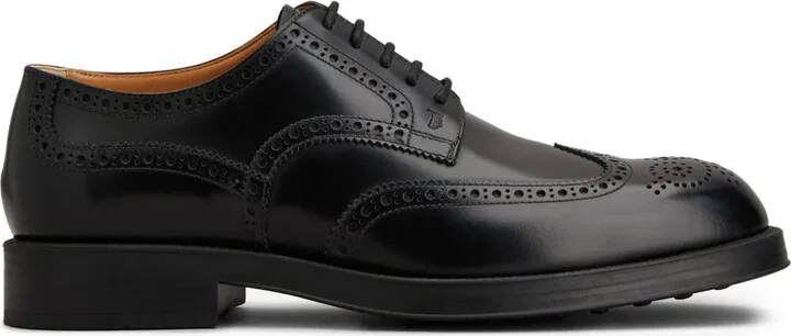 leather Derby shoes