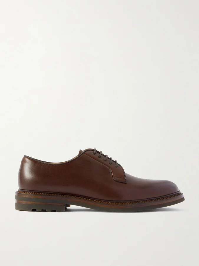 Leather Derby Shoes