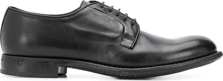 leather Derby shoes