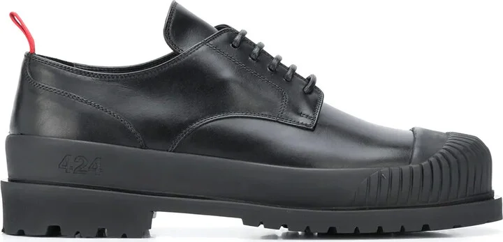leather Derby shoes
