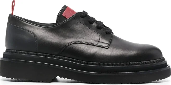 leather Derby shoes