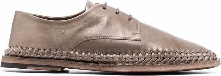 leather Derby shoes