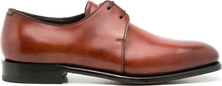 leather Derby shoes