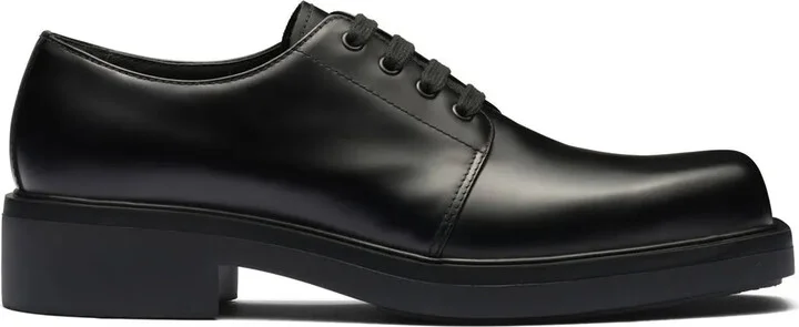 leather Derby shoes