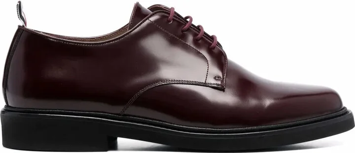 leather Derby shoes