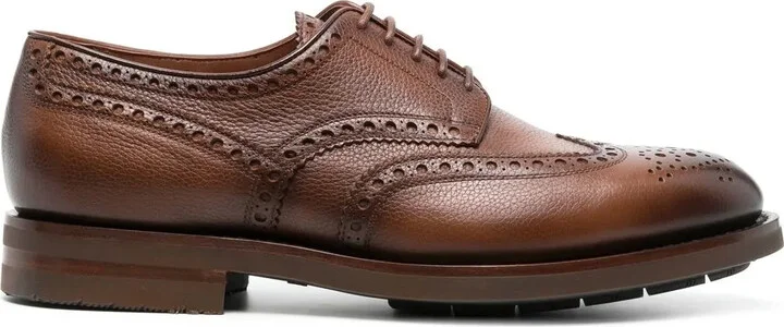 leather Derby shoes