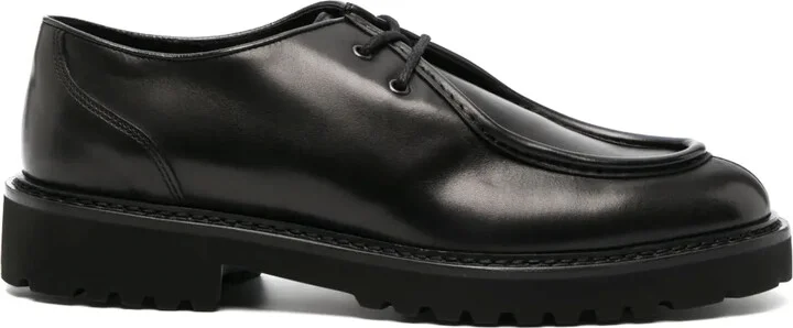leather Derby shoes