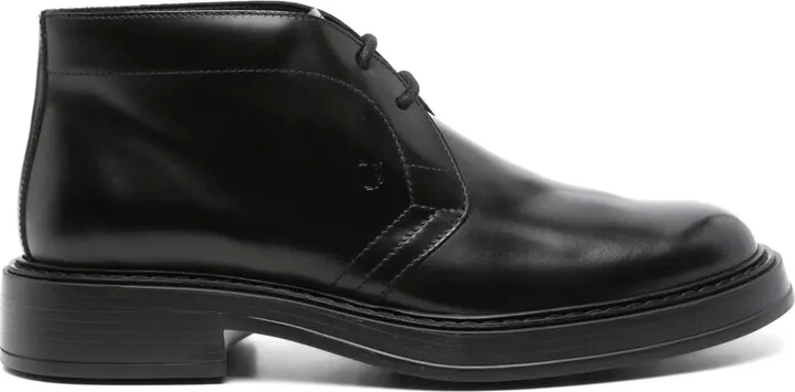 Leather Desert Boots
