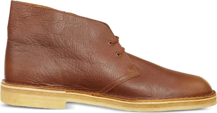Leather Desert Boots