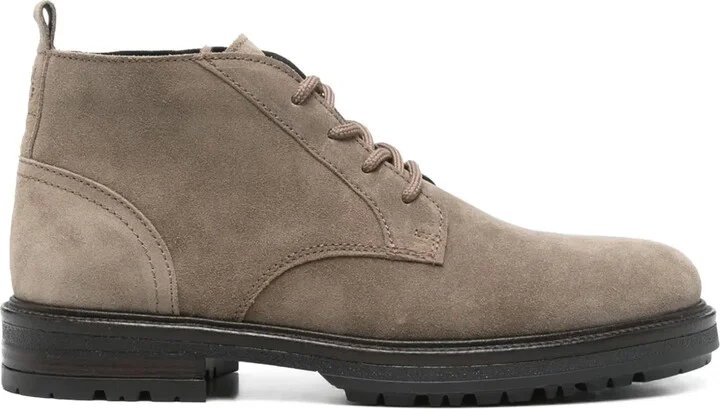 Leather Desert Boots