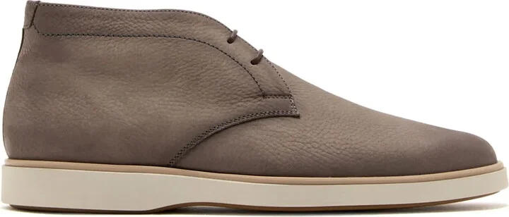 Leather Desert Boots