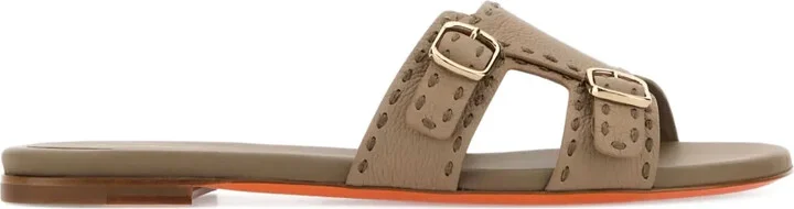 leather Didi slippers