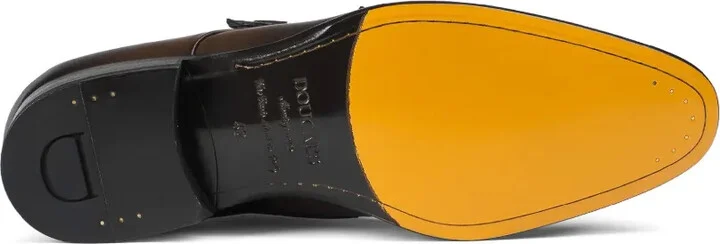 Leather Double-Buckle Monk Shoes - Image 4