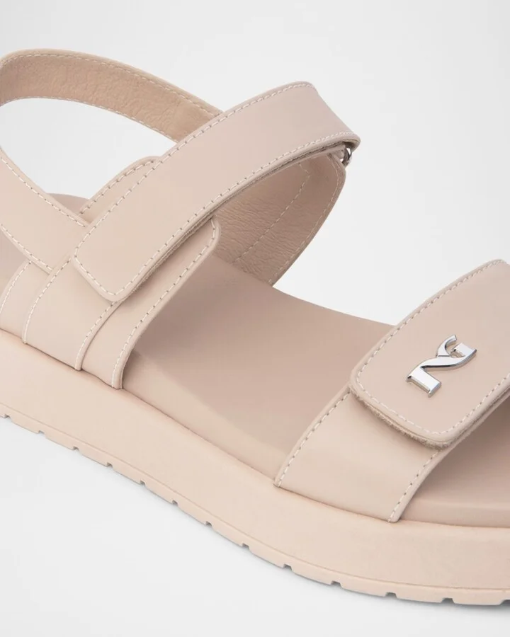 Leather Double-Grip Flatform Sandals - Image 6