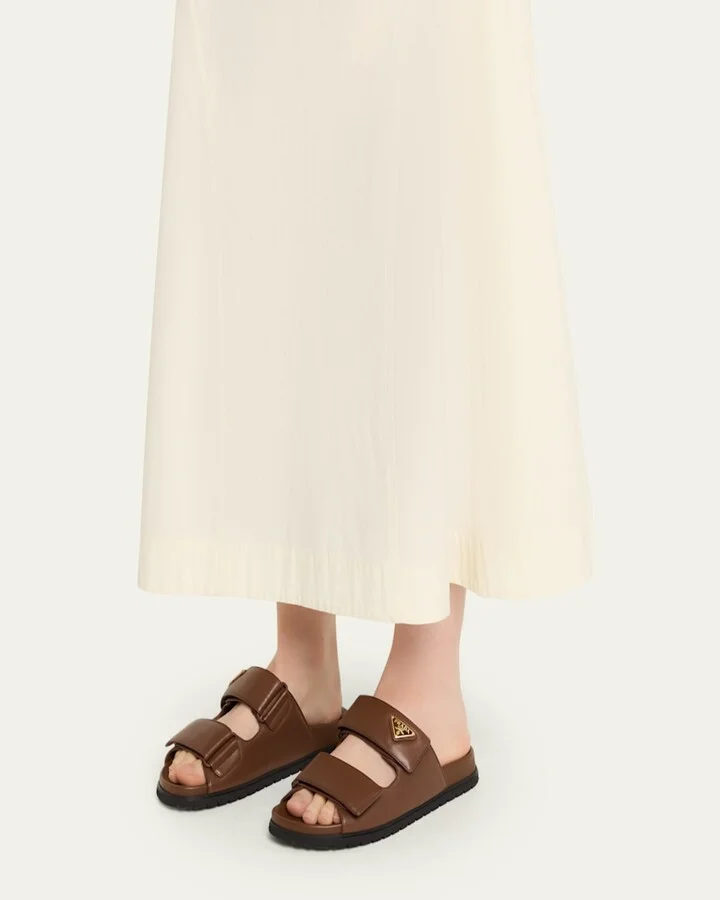 Leather Double-Grip Slide Sandals - Image 7
