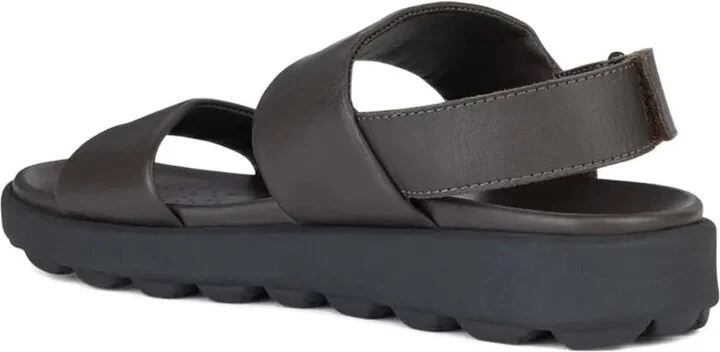 Leather Double-Strap Sandals - Image 2