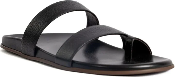 Leather Double-Strap Sandals - Image 2