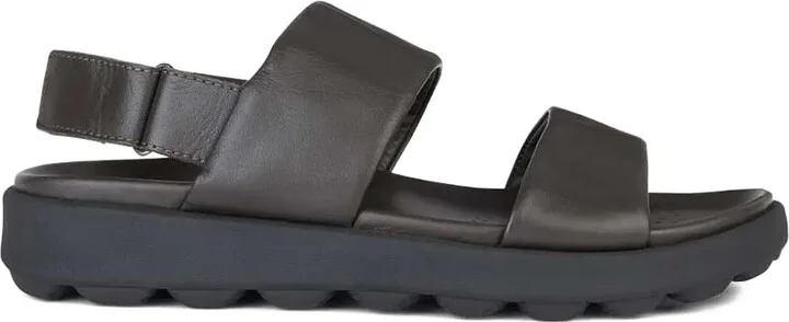 Leather Double-Strap Sandals