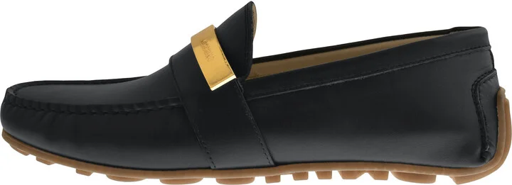 Leather Driver Shoes Black
