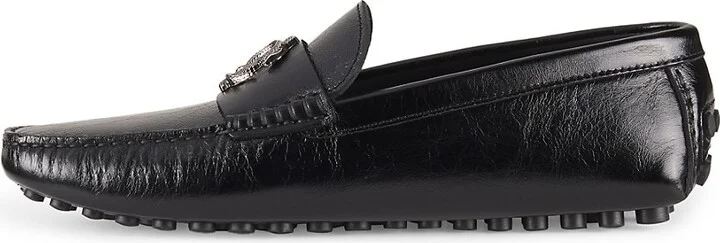 Leather Driving Loafers - Image 4