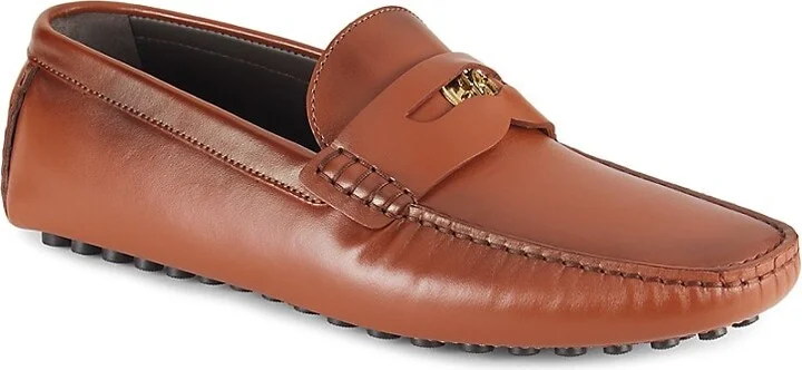 Leather Driving Loafers - Image 2