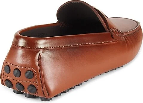 Leather Driving Loafers - Image 3