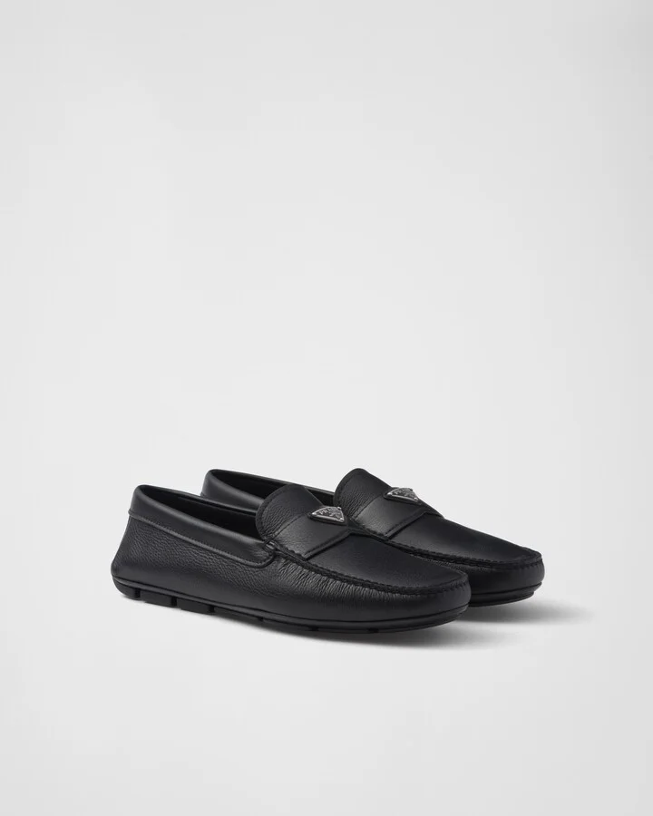 Leather driving shoes