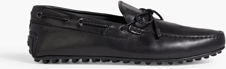 Leather driving shoes