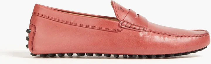 Leather driving shoes