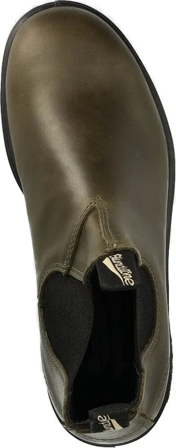 Leather Elastic-Panel Boots - Image 3