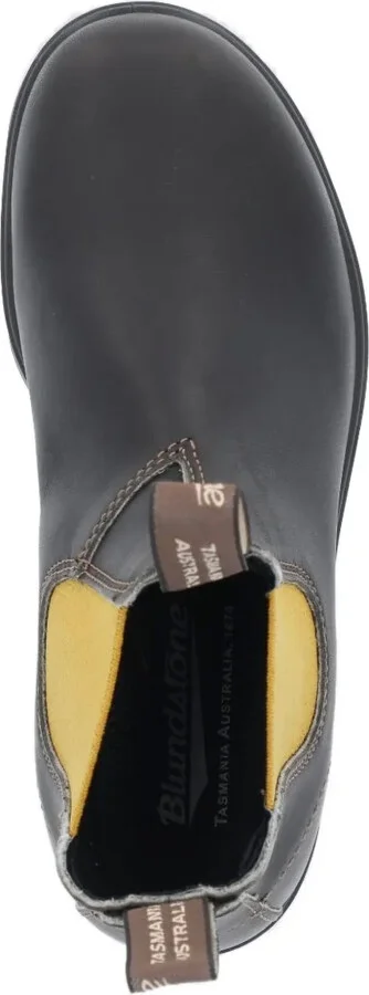 Leather Elastic-Panel Boots - Image 2