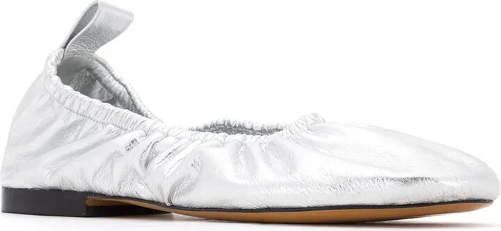 Leather Elasticated Pumps - Image 2