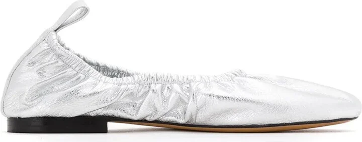 Leather Elasticated Pumps