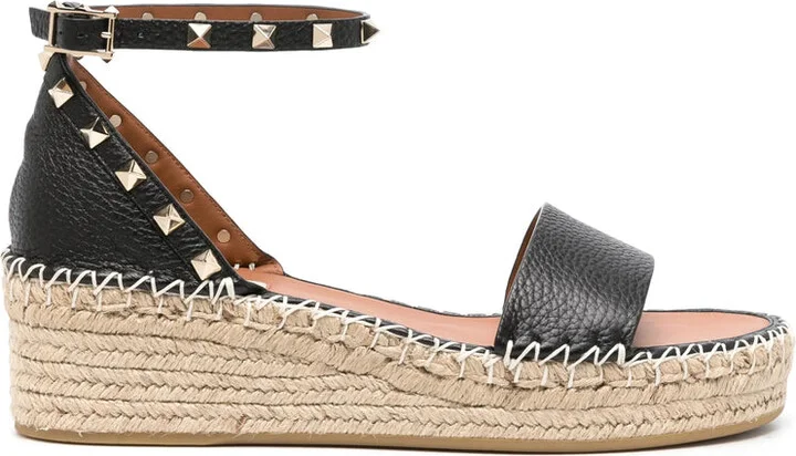 Leather Espadrillas
