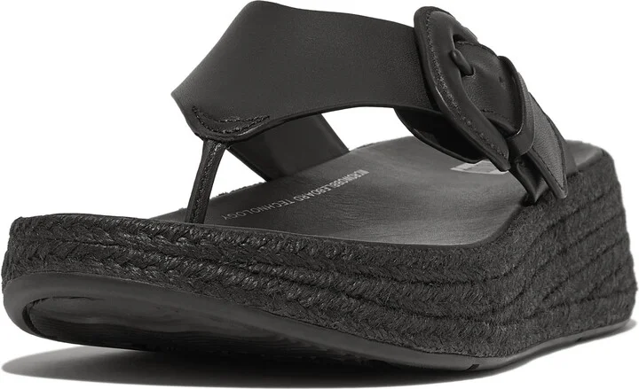 Leather Espadrille Sandal - Image 6