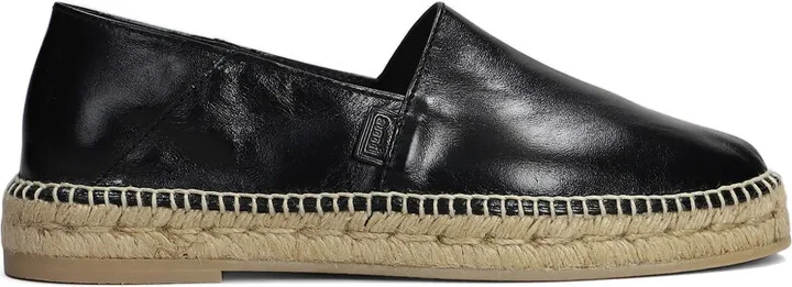 Leather Espadrilles