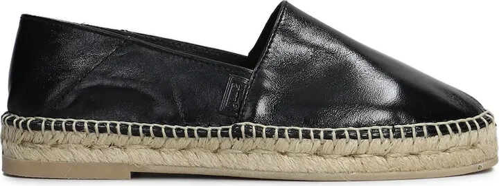 Leather Espadrilles