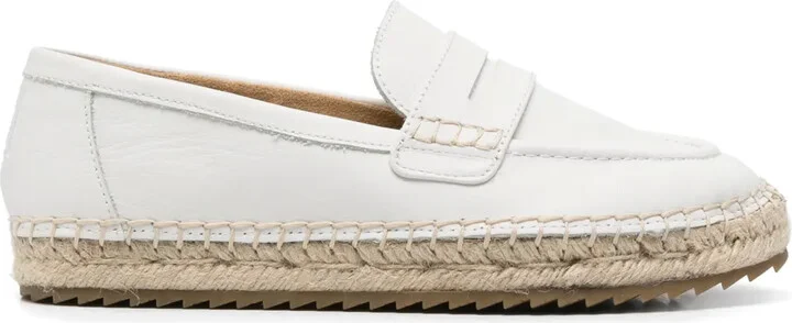 Leather Espadrilles