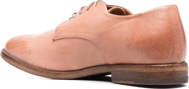 Leather Faded-Effect Brogues - Image 3