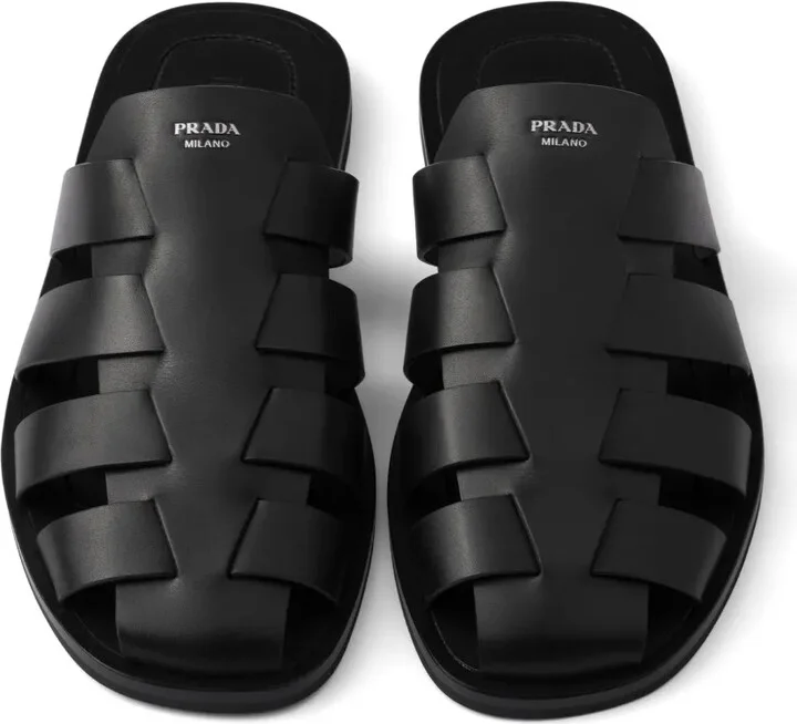 Leather Fisherman Mules - Image 4