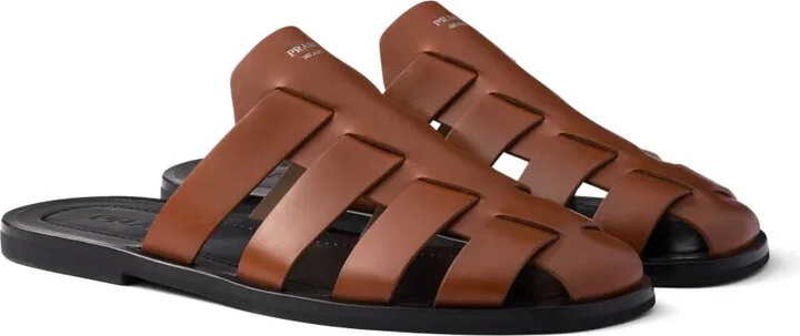 Leather Fisherman Mules - Image 2
