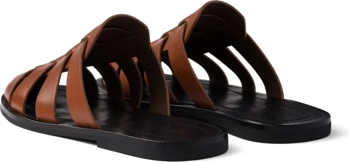 Leather Fisherman Mules - Image 3